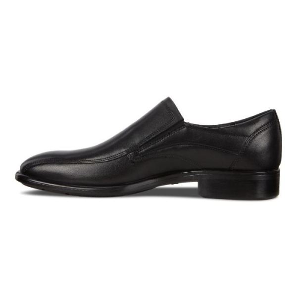 ECCO SHOES -CITYTRAY MEN'S BIKE TOE SLIP-ON-BLACK
