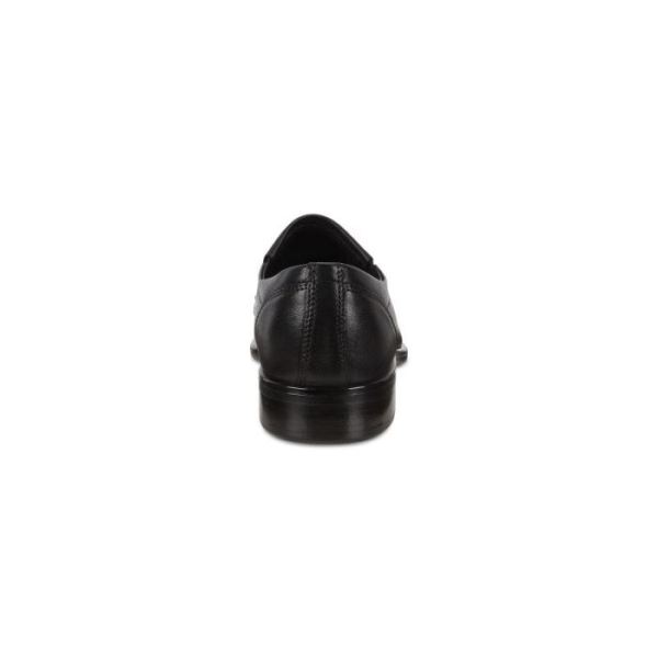 ECCO SHOES -CITYTRAY MEN'S BIKE TOE SLIP-ON-BLACK