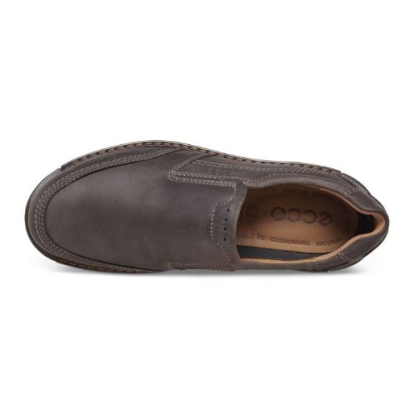 ECCO SHOES -FUSION II SLIP ON-COFFEE