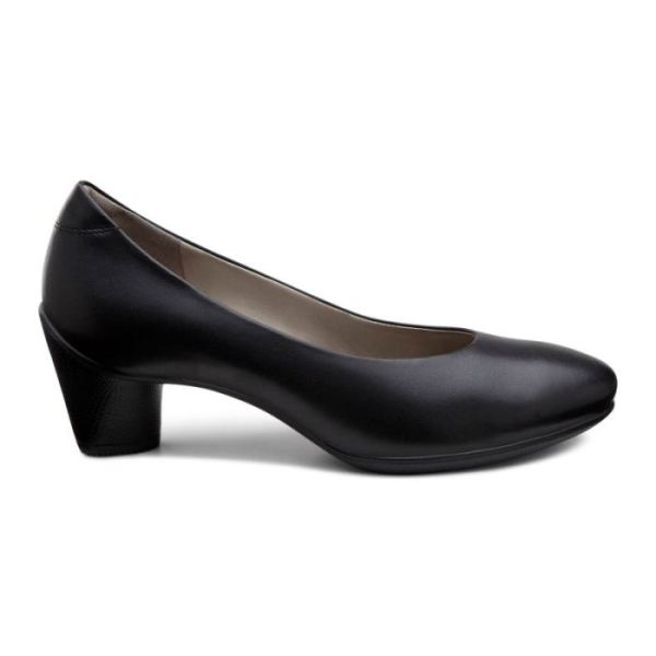ECCO SHOES -SCULPTURED 45 WOMEN'S PLAIN PUMP-BLACK