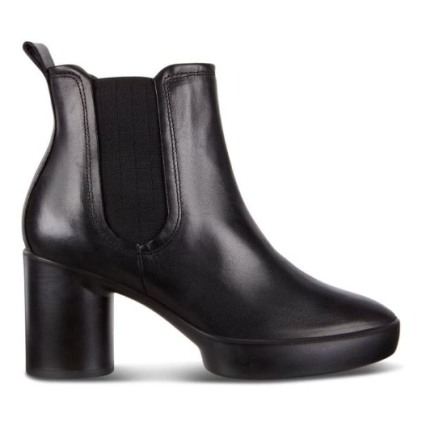 ECCO SHOES -SHAPE SCULPTED MOTION 55 WOMEN'S CHELSEA ANKLE BOOT-BLACK