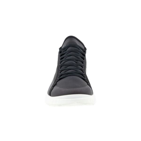 ECCO SHOES -ATH-1FW WOMEN'S SLIP-ON SNEAKER-BLACK/BLACK