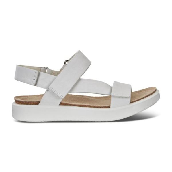ECCO SHOES -CORKSPHERE WOMEN'S SANDAL-WHITE