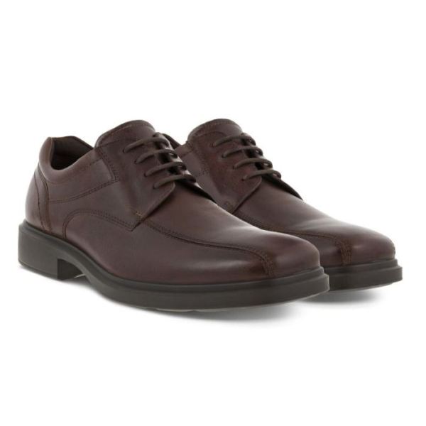 ECCO SHOES -HELSINKI 2.0 MEN'S BIKE TOE TIE-MINK