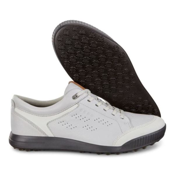 ECCO SHOES -M GOLF STREET RETRO GOLF-BRIGHT WHITE