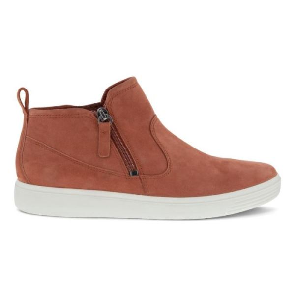ECCO SHOES -SOFT CLASSIC WOMEN'S ANKLE BOOT-CAYENNE