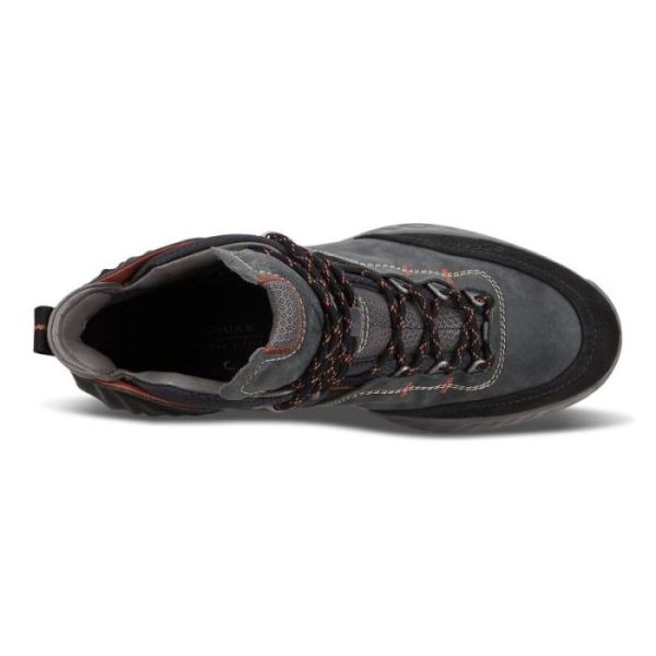 ECCO SHOES -EXOHIKE MEN'S MID GTX-BLACK/LAKE