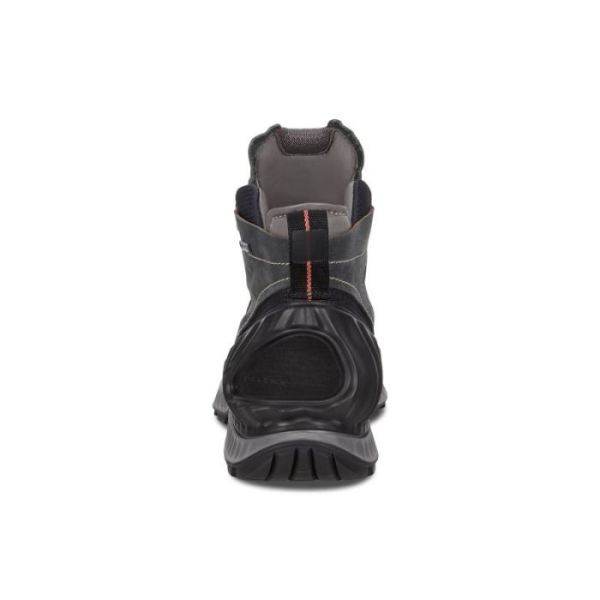 ECCO SHOES -EXOHIKE MEN'S MID GTX-BLACK/LAKE
