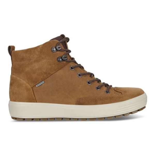 ECCO SHOES -MEN'S SOFT 7 TRED GTX HIGH-CAMEL/CAMEL