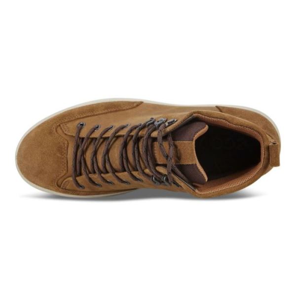 ECCO SHOES -MEN'S SOFT 7 TRED GTX HIGH-CAMEL/CAMEL