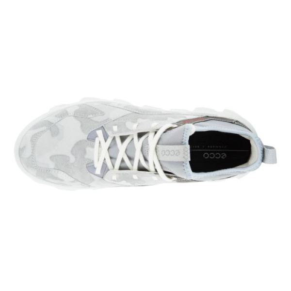 ECCO SHOES -MX WOMEN'S LOW-WHITE/SILVER GREY