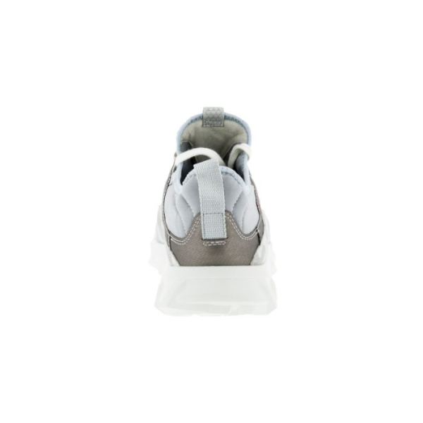 ECCO SHOES -MX WOMEN'S LOW-WHITE/SILVER GREY