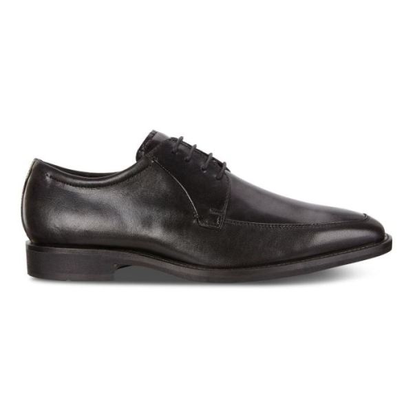 ECCO SHOES -CALCAN APRON MEN'S TOE TIE-BLACK