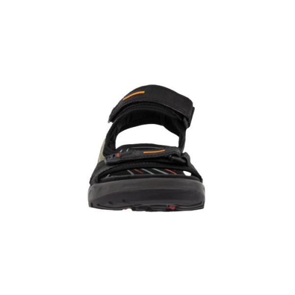ECCO SHOES -WOMEN&RSQUO;S YUCATAN SANDAL-BLACK/MOLE/BLACK