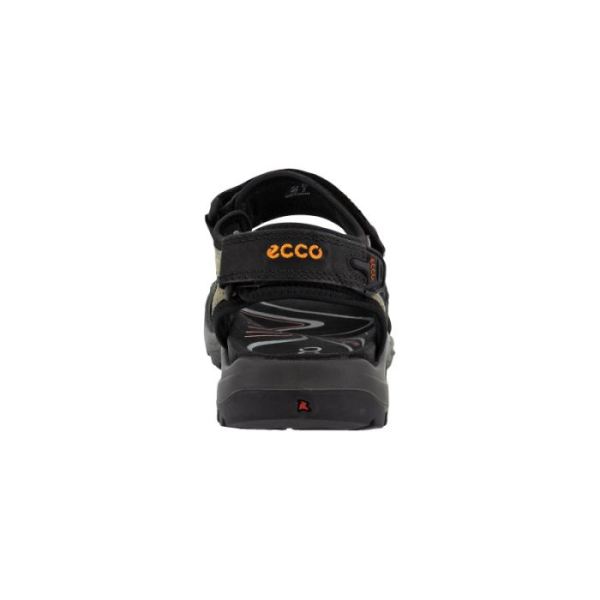 ECCO SHOES -WOMEN&RSQUO;S YUCATAN SANDAL-BLACK/MOLE/BLACK