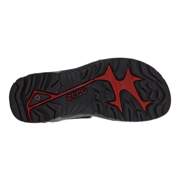 ECCO SHOES -WOMEN&RSQUO;S YUCATAN SANDAL-BLACK/MOLE/BLACK