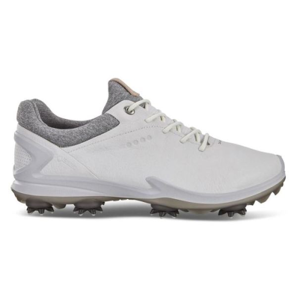 ECCO SHOES -MEN'S BIOM G 3 GOLF SHOE-SHADOW WHITE