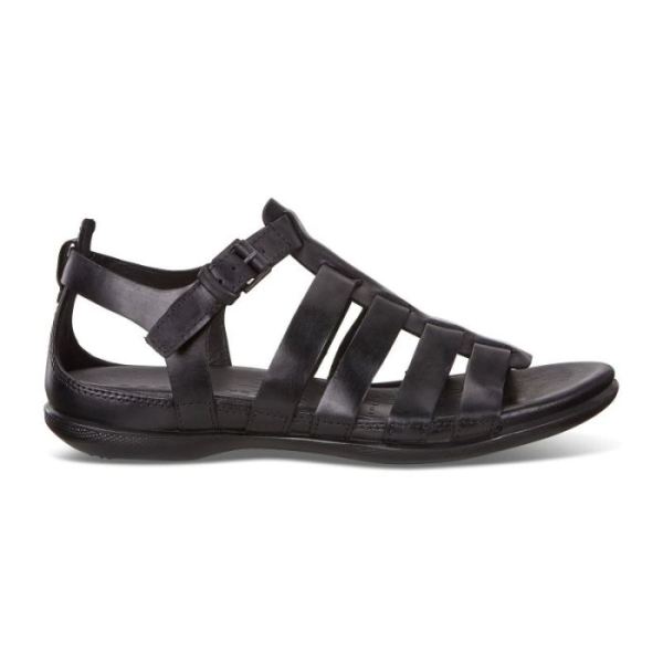 ECCO SHOES -FLASH FLAT SANDAL-BLACK