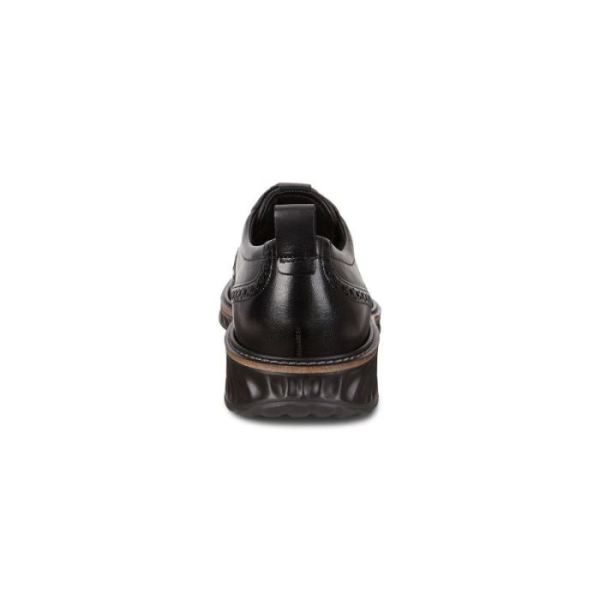 ECCO SHOES -ST.1 HYBRID MEN'S BROGUE-BLACK