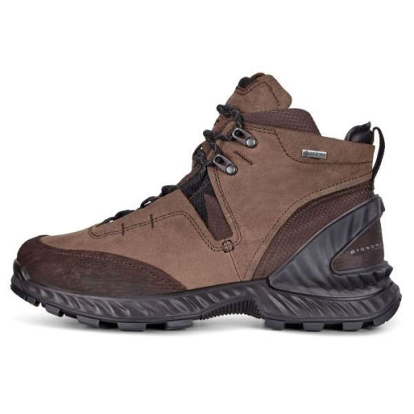 ECCO SHOES -EXOHIKE MEN'S MID GTX-MOCHA/COCOA BROWN