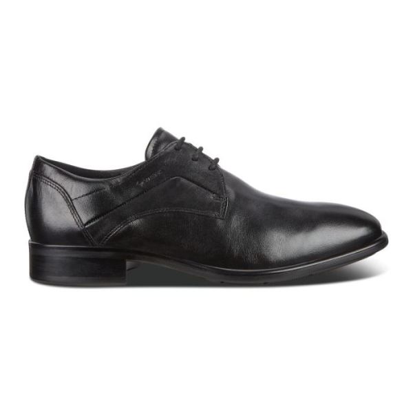 ECCO SHOES -CITYTRAY MEN'S PLAIN TOE GTX-BLACK