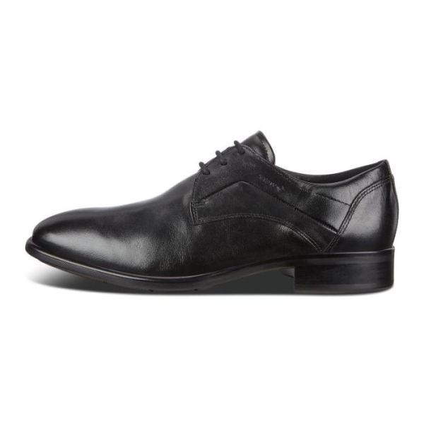 ECCO SHOES -CITYTRAY MEN'S PLAIN TOE GTX-BLACK