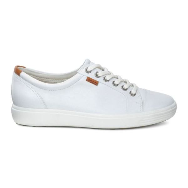 ECCO SHOES -SOFT 7 WOMEN'S SNEAKER-WHITE