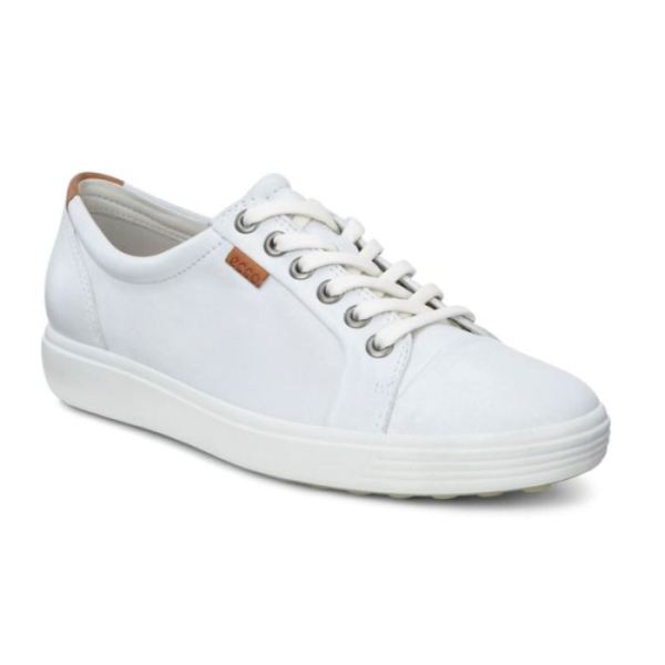 ECCO SHOES -SOFT 7 WOMEN'S SNEAKER-WHITE