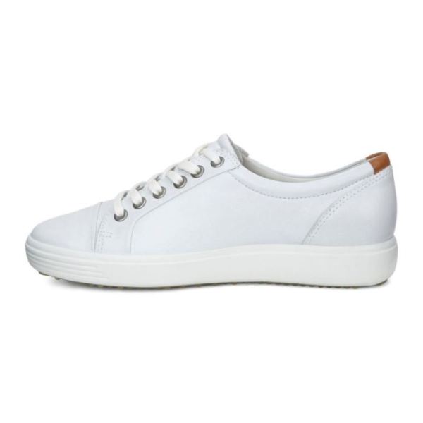 ECCO SHOES -SOFT 7 WOMEN'S SNEAKER-WHITE