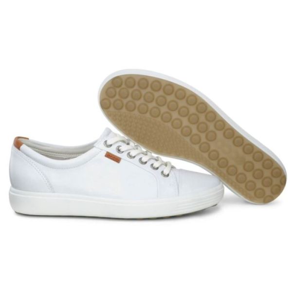 ECCO SHOES -SOFT 7 WOMEN'S SNEAKER-WHITE