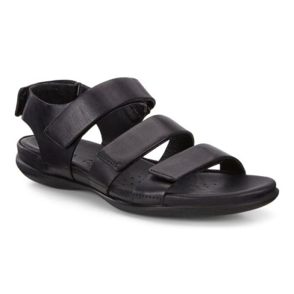 ECCO SHOES -FLASH FLAT SANDAL-BLACK