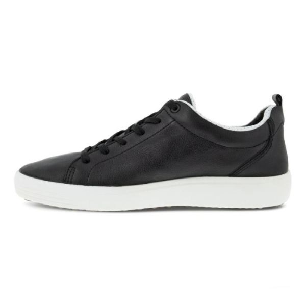 ECCO SHOES -SOFT 7 MEN'S CRAZE SNEAKER-BLACK/WHITE