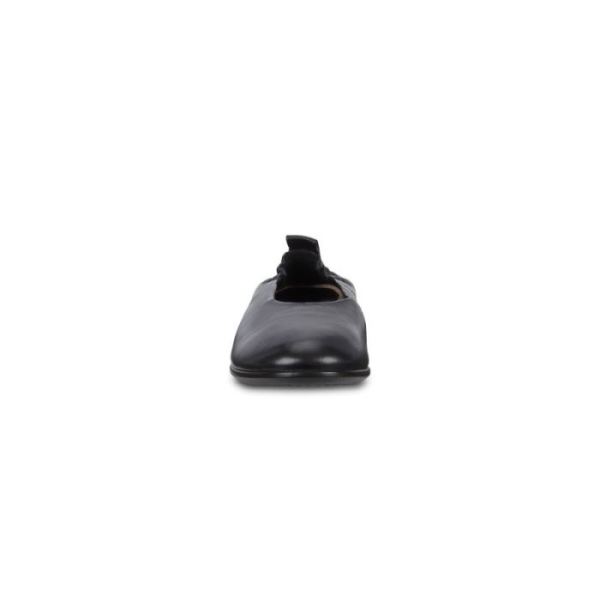 ECCO SHOES -ANINE WOMEN'S FLAT BALLERINA-BLACK
