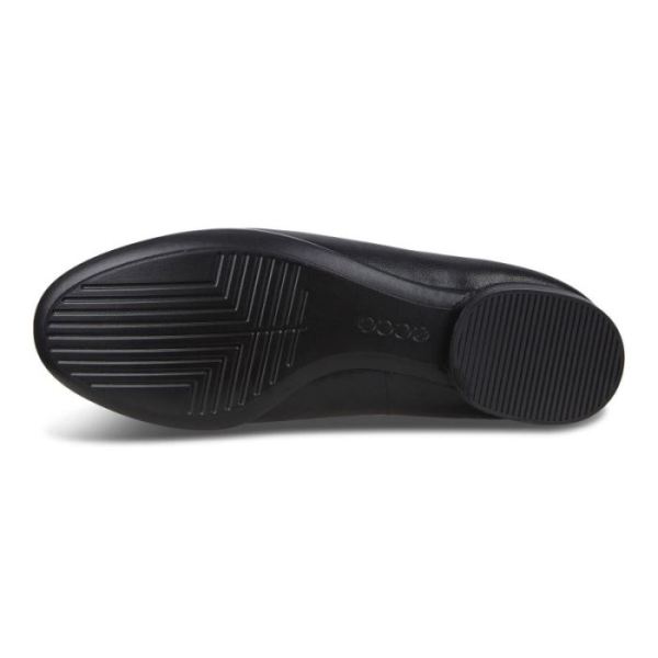 ECCO SHOES -ANINE WOMEN'S FLAT BALLERINA-BLACK