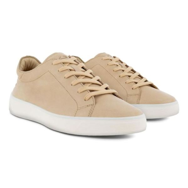 ECCO SHOES -STREET TRAY MEN'S RETRO 2.0-BEIGE