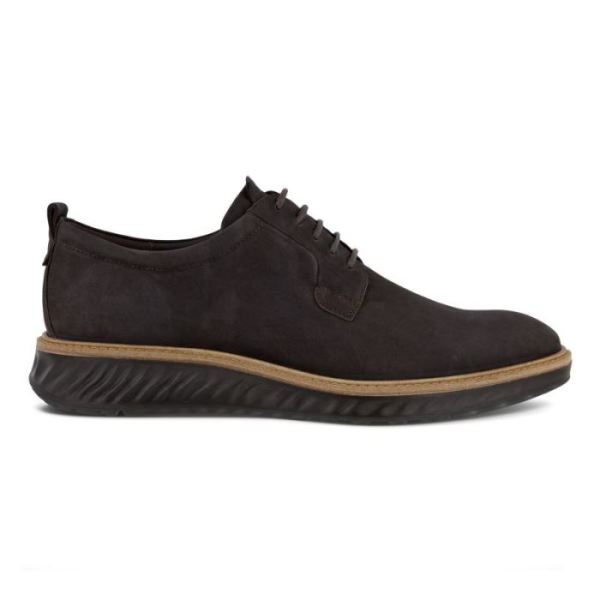 ECCO SHOES -ST.1 HYBRID MEN'S PLAIN TOE 2.0-LICORICE