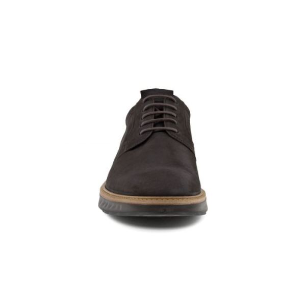 ECCO SHOES -ST.1 HYBRID MEN'S PLAIN TOE 2.0-LICORICE
