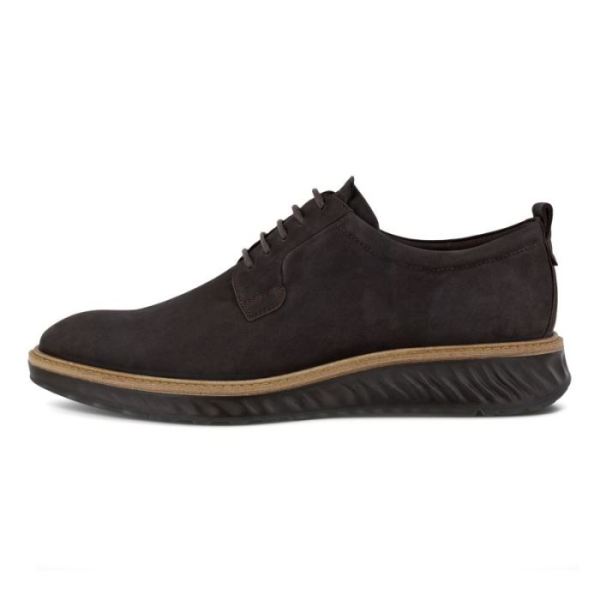 ECCO SHOES -ST.1 HYBRID MEN'S PLAIN TOE 2.0-LICORICE
