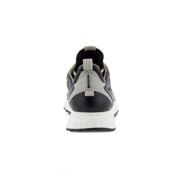 ECCO SHOES -ST.1 MEN'S LACED SHOES-MULTICOLOR BLACK