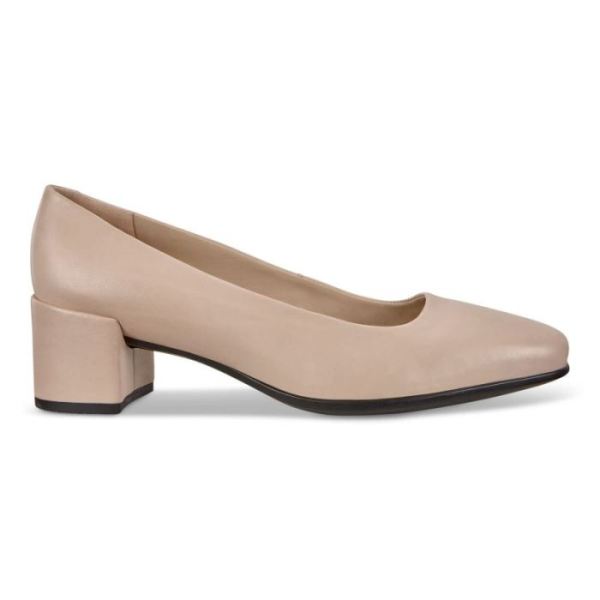 ECCO SHOES -SHAPE 35 SQUARED WOMEN'S PUMPS-ROSE DUST