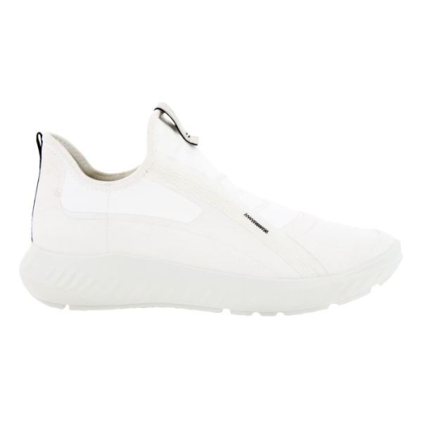 ECCO SHOES -ATH-1FW WOMEN'S ALPHA SLIP ON-SHADOW WHITE
