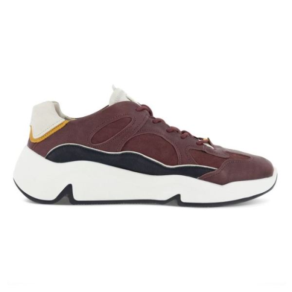 ECCO SHOES -CHUNKY MEN'S COLOR POP SNEAKER-ANDORRA/ANDORRA/BLACK/GRAVEL