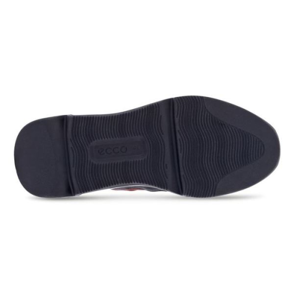 ECCO SHOES -CHUNKY MEN'S COLOR POP SNEAKER-ANDORRA/ANDORRA/BLACK/GRAVEL