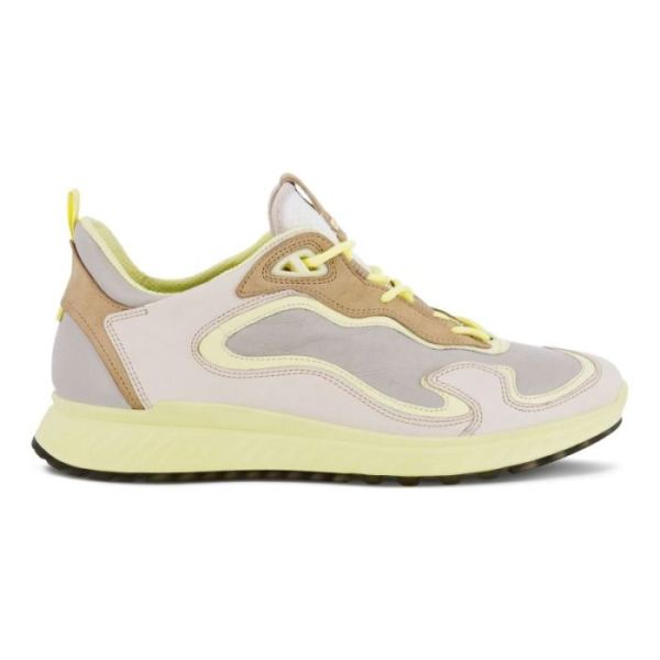 ECCO SHOES -ST.1 WOMEN'S LACED SHOES-MULTICOLOR LIMESTONE