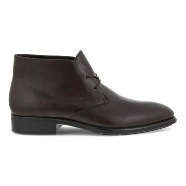 ECCO SHOES -CITYTRAY MEN'S CHUKKA BOOT-COCOA BROWN