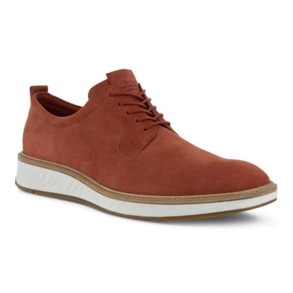 ECCO SHOES -ST.1 HYBRID MEN'S PLAIN TOE 2.0-CAYENNE