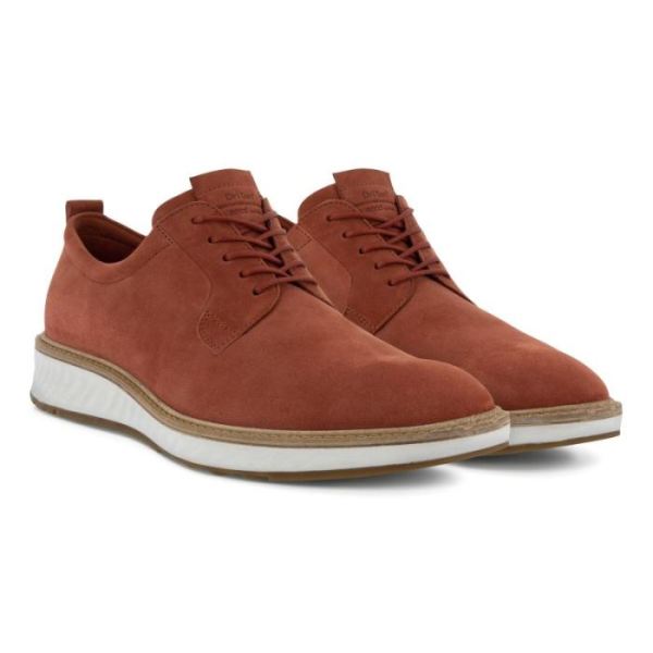 ECCO SHOES -ST.1 HYBRID MEN'S PLAIN TOE 2.0-CAYENNE