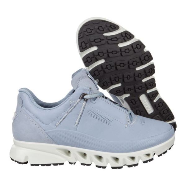 ECCO SHOES -MULTI-VENT WOMEN'S OUTDOOR SHOE-DUSTY BLUE