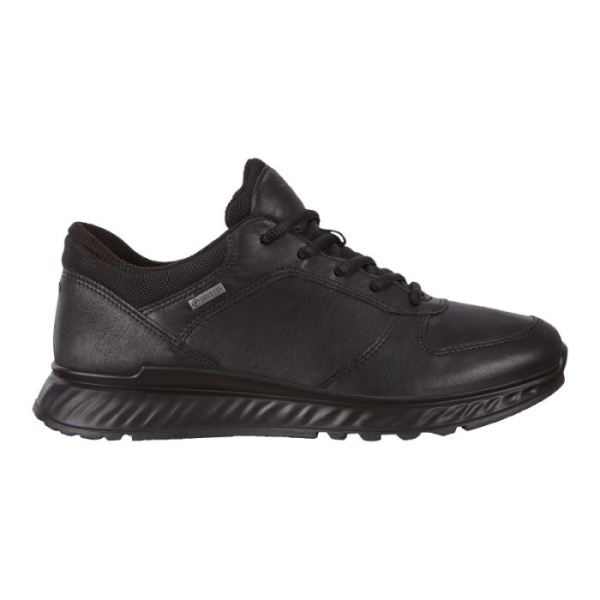 ECCO SHOES -EXOSTRIDE WOMEN'S LOW GTX SNEAKER-BLACK