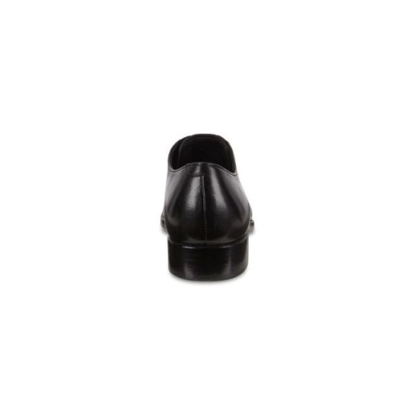 ECCO SHOES -VITRUS MONDIAL CAP-TOE DERBY SHOES-BLACK